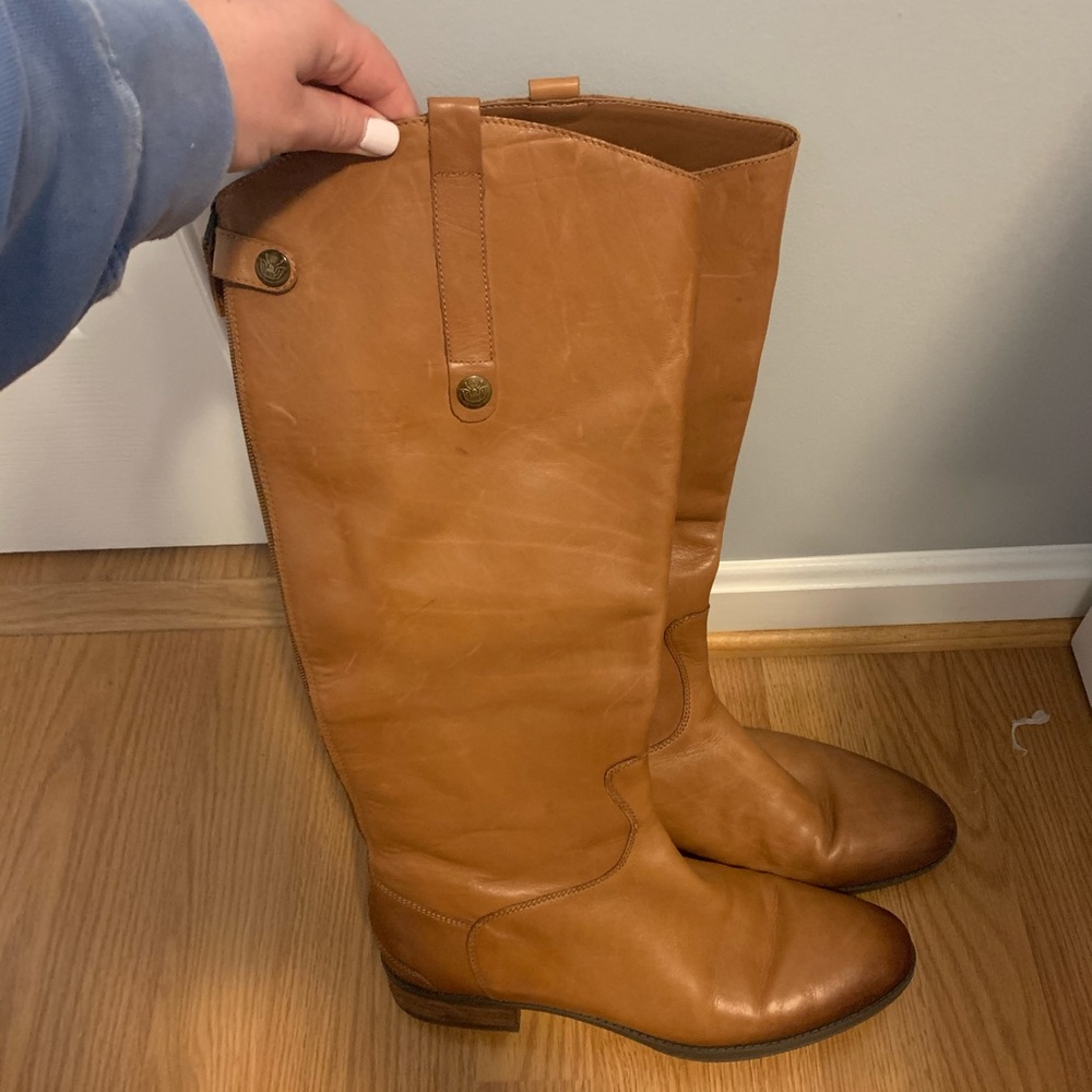 Sam Edelman Leather Riding Boots